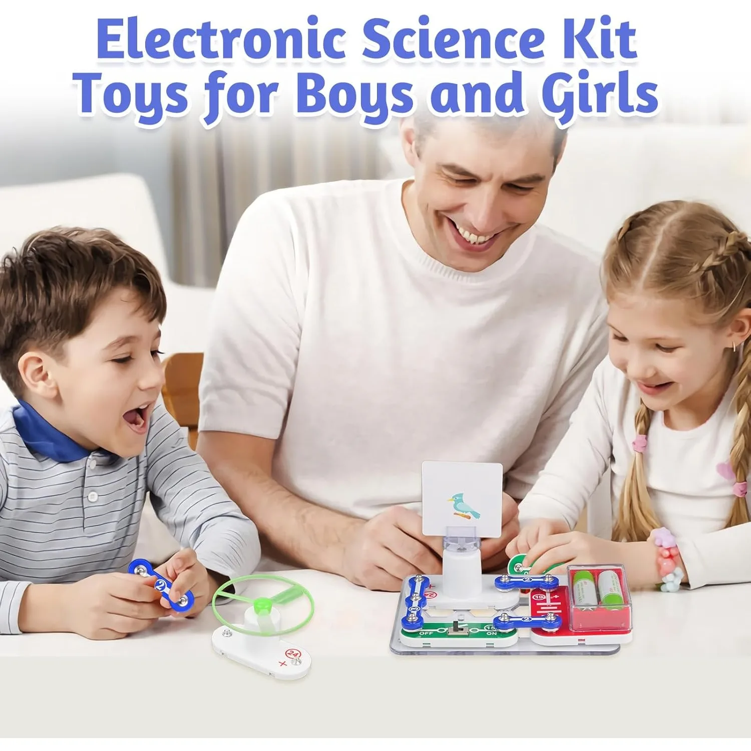 4 في 1 مجموعات الجذعية الديناميكية الهوائية لعبة الحرف مجموعات العلوم للأطفال الفتيات الفتيان الأنشطة الهندسية في الفصول الدراسية تجارب المشاريع