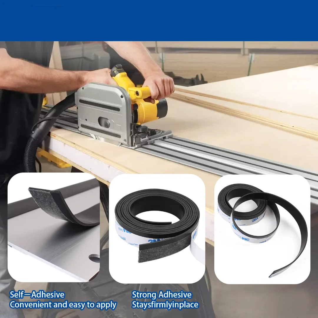 1PC 1/2/3M Guide Splinter Guard Replacement Strip - for Track Saw Guide Rail Systems