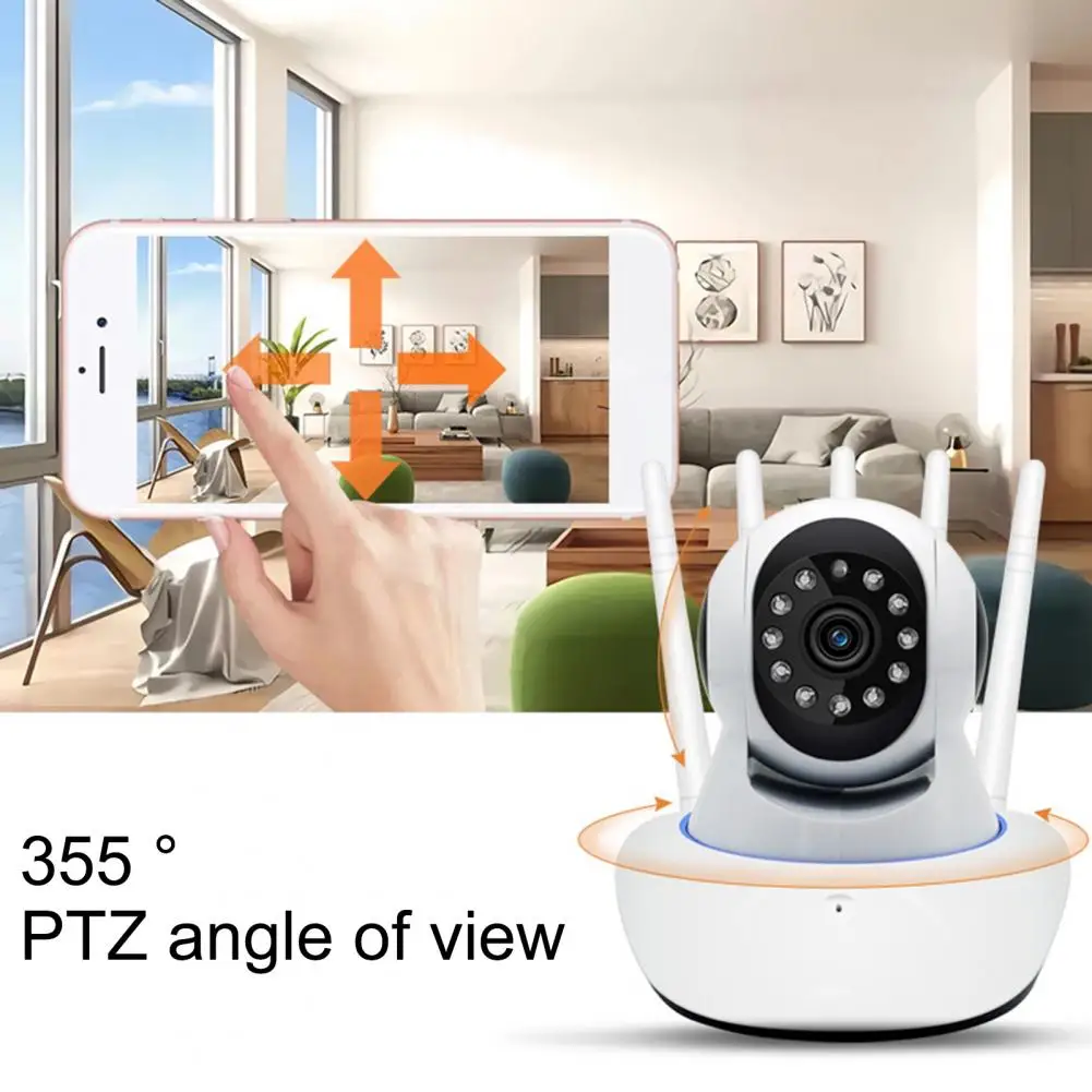 كاميرات المراقبة قسط TF بطاقة تخزين كشف الحركة عالية الوضوح كاميرا مراقبة للمنزل