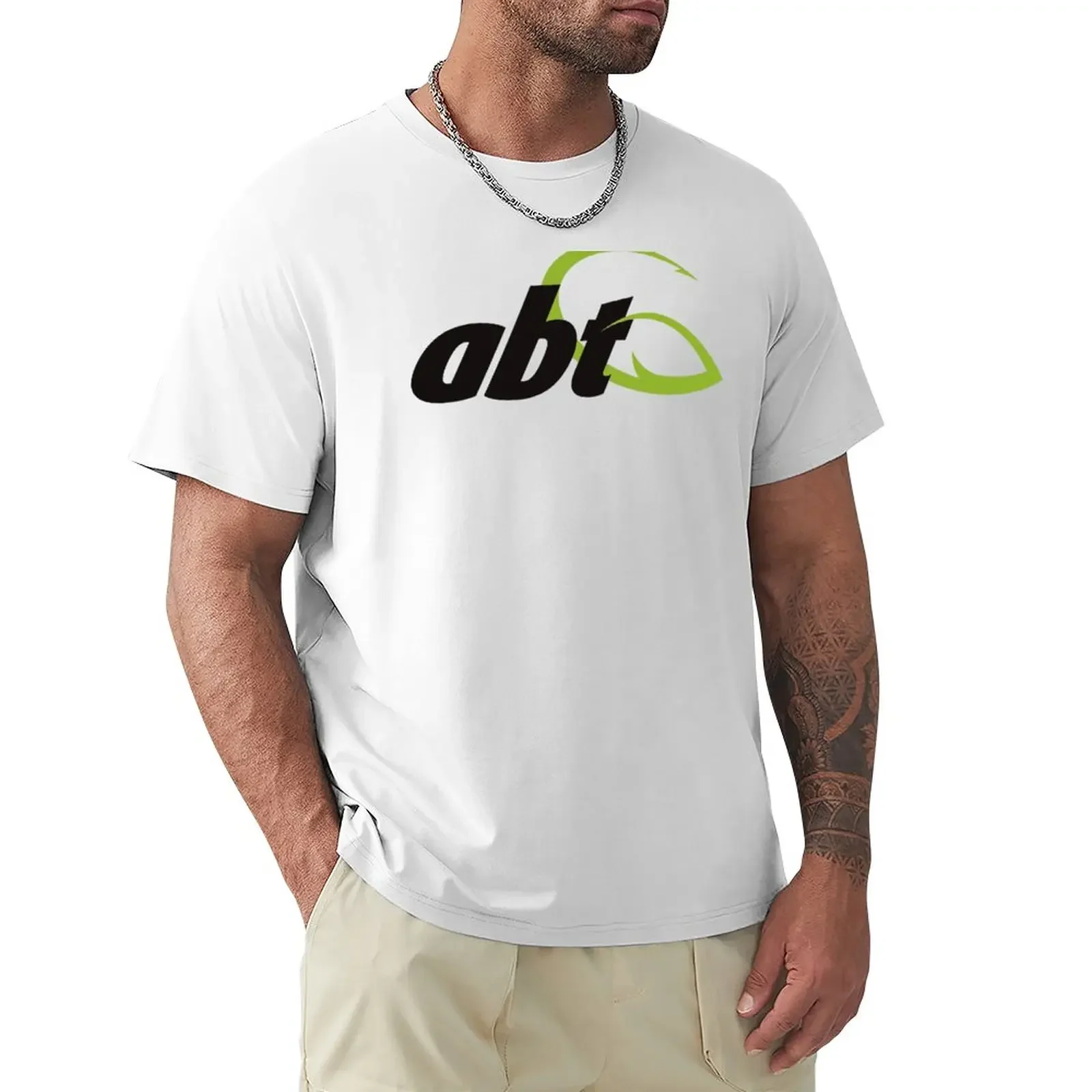 

ABT logo T-Shirt blacks shirts graphic tees customs slim fit t shirts for men heavyweights customizeds mens clothes