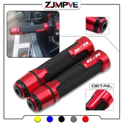 For GSR 600 750 1000 GSR600 GSR750 GSR1000 Motorcycle Handlebar Grips CNC PVC Handle Bar Rubber Gel Grips Universal Hand Grips