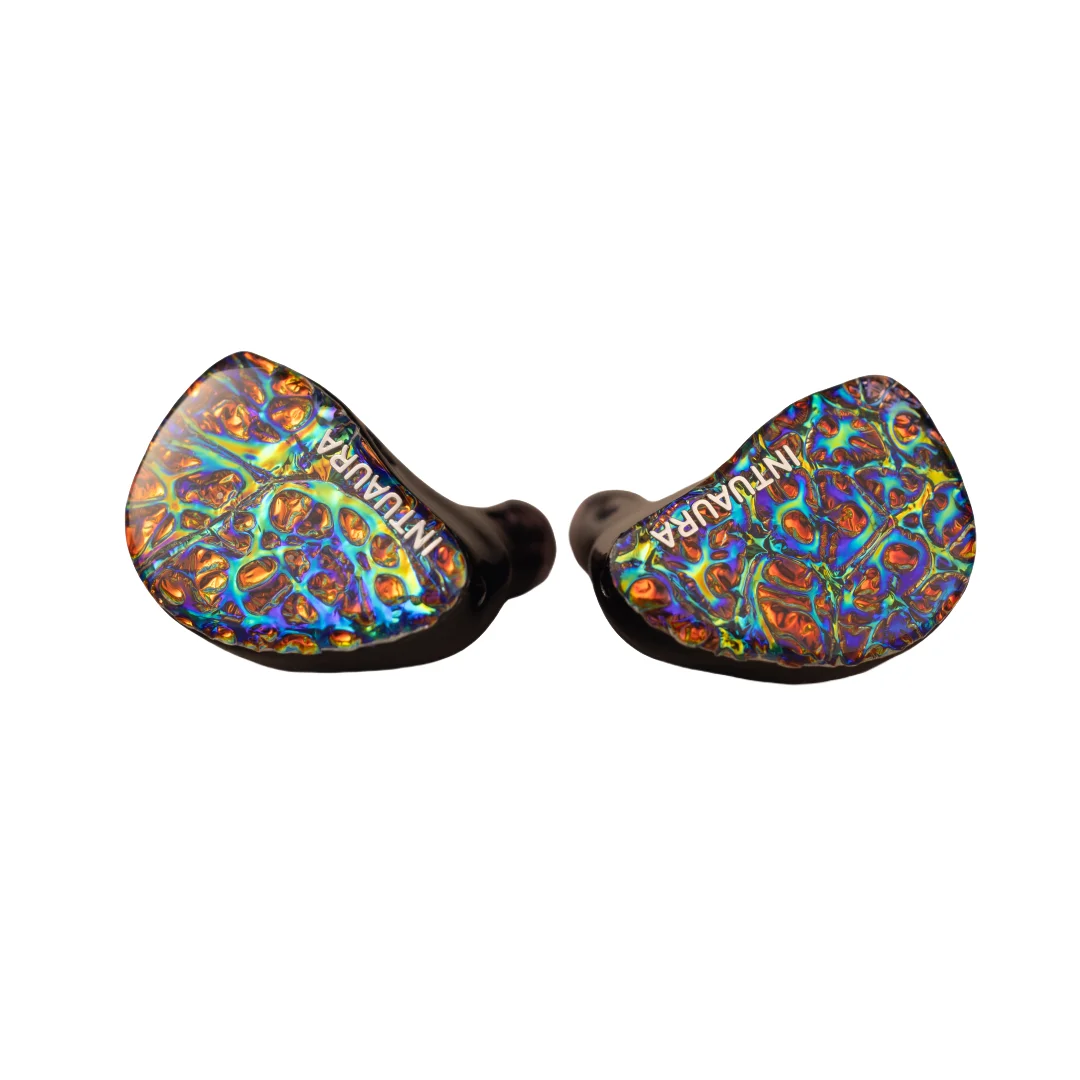 اطلب مسبقًا سماعة INTUAURA Uniqueness المضبطة بدقة متعددة السائق IEM مع جهير صفر التخميد وأنابيب صوتية ثلاثية