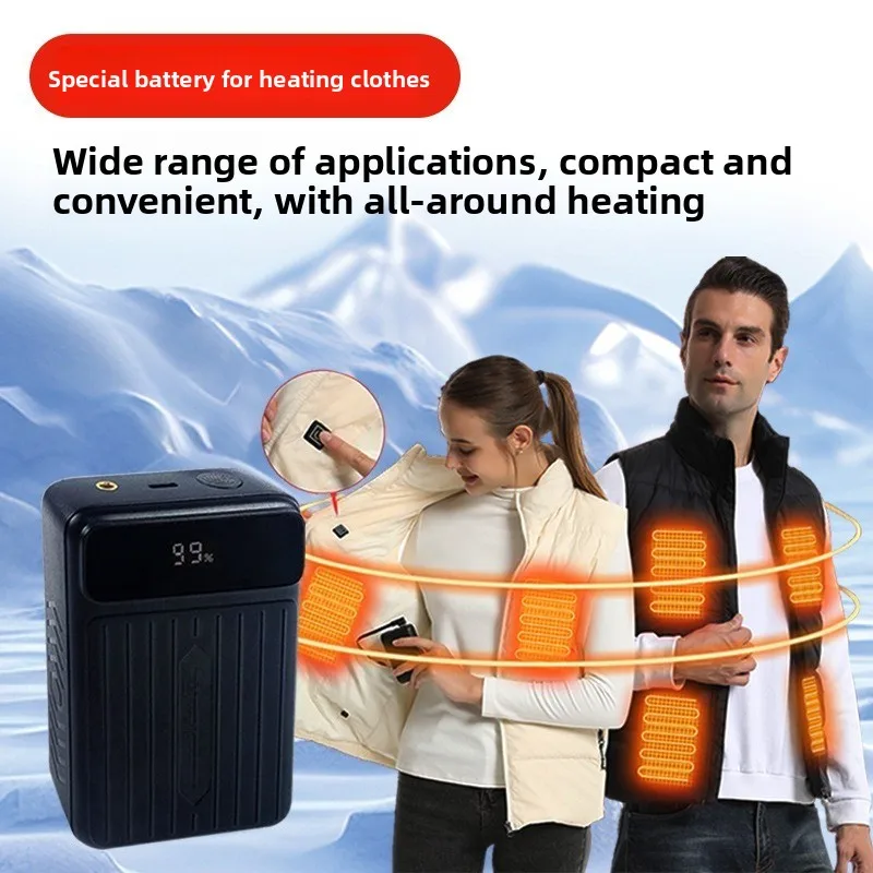 High-Quality New J21-12V 16000mAh Batteries for Heated Vest Clothing Pants Special Lithium Rechargeable Battery High-Performance