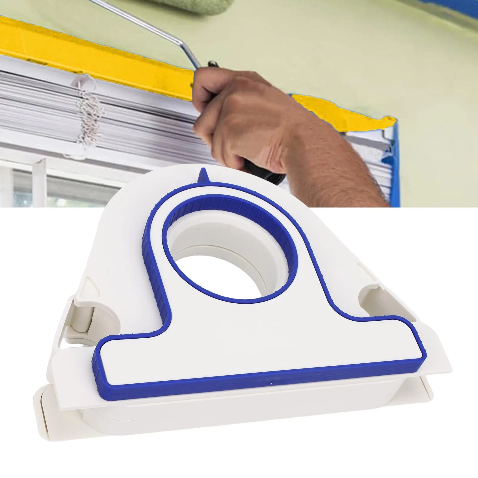 

6Pcs Portable Masking Set 5 Rolls 25mm Tape and Manual Masking Paint Tape Dispenser Set for Window Door Cabinet