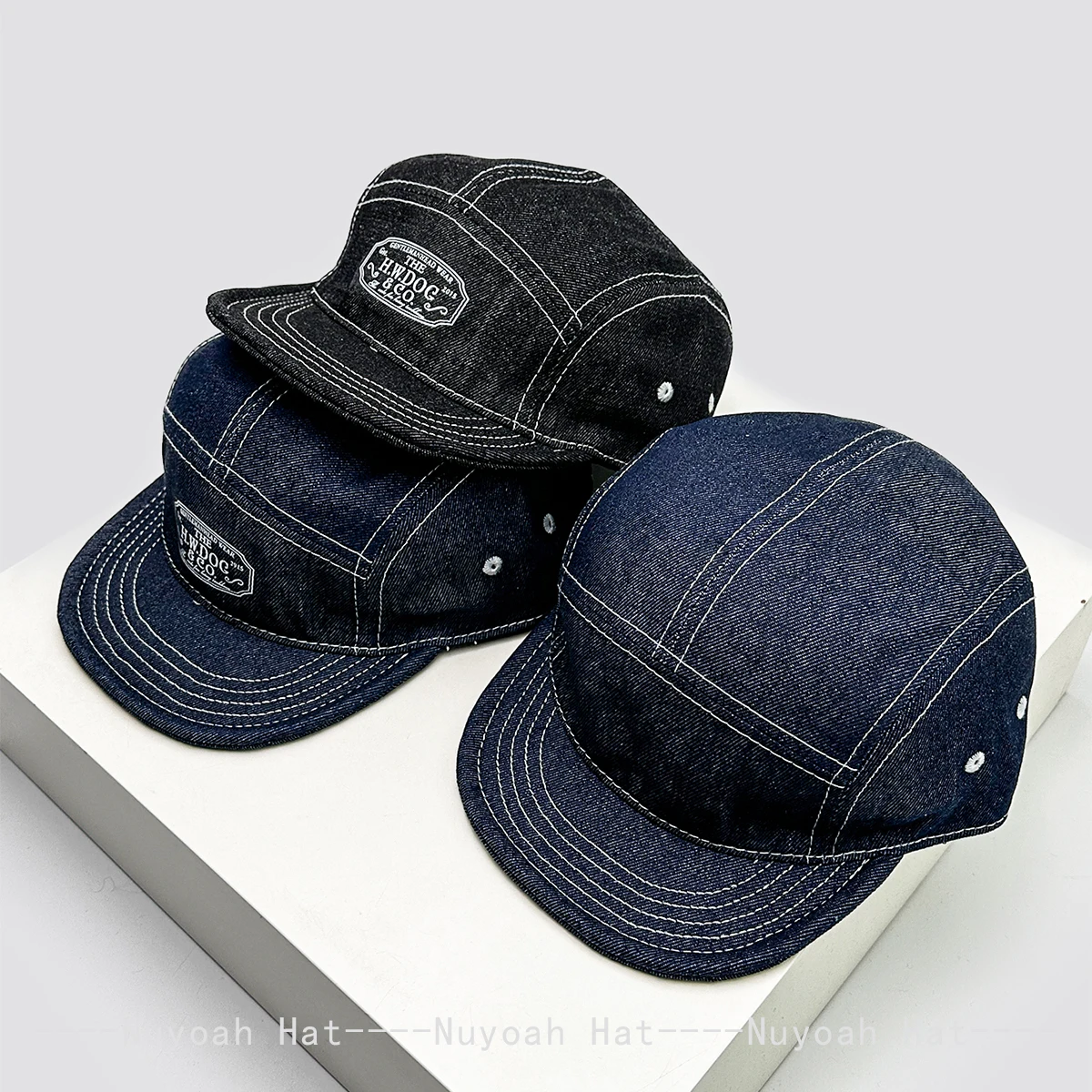 

New Men Women American Retro Solid Letter Baseball Hats Sunshade Personal Versatile Flat Eaves Peaked Caps Hip-hop Fashion ins