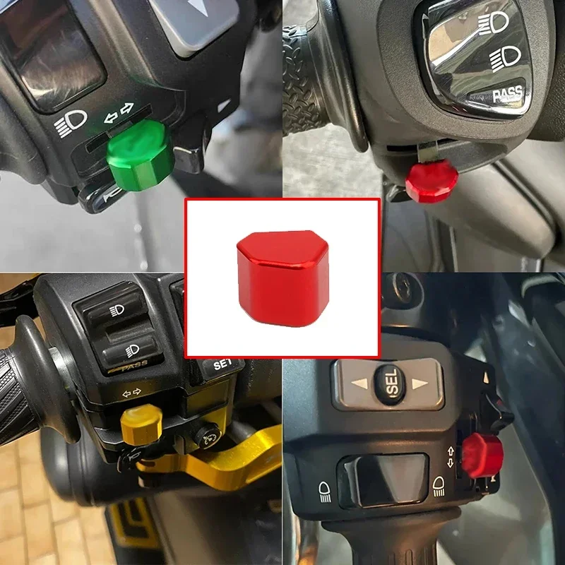 Motorcycle Switch Button Turn Signal Switch Key Cap Accessories For YAMAHA YZF R1 R3 R6 R25 R125 R1M YZFR1 YZFR6 YZFR3