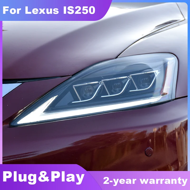 

Car Assembly Headlamp Car Assembly For LEXUS IS250 Headlight IS350 IS300 2006-2012 IS220d/IS F Clear Lamplight With Moving Turn