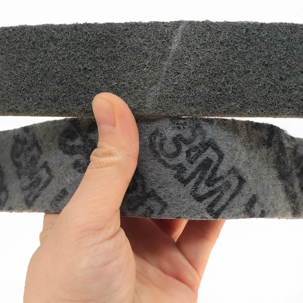 1PC 520*20mm Non-woven Nylon Abrasive Sanding Belt,Non Woven Surface Conditioning Sanding Belts for Pipe and Curved Surfaces