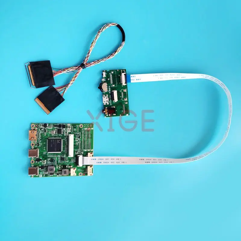 

Плата драйвера контроллера для Φ 1366x768 Φ LVDS 40Pin 13,3 "Mini-HDMI USB-C LTN133AT17-305 DIY Kit