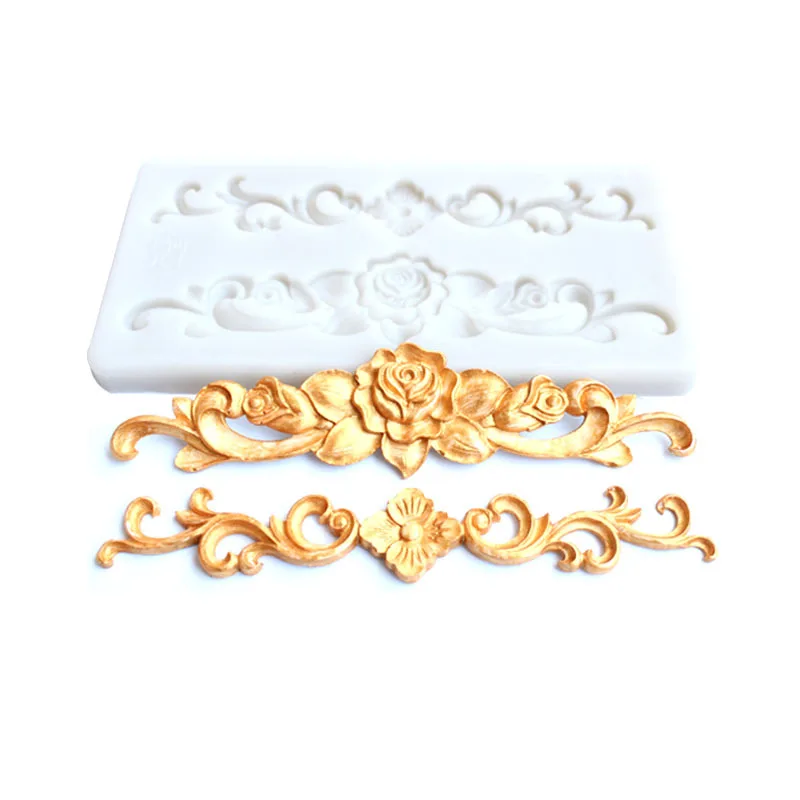Sugarcraft Lace silicone mold cake decorating tools confeitaria moldes de silicone fondant cake mold chocoe molds