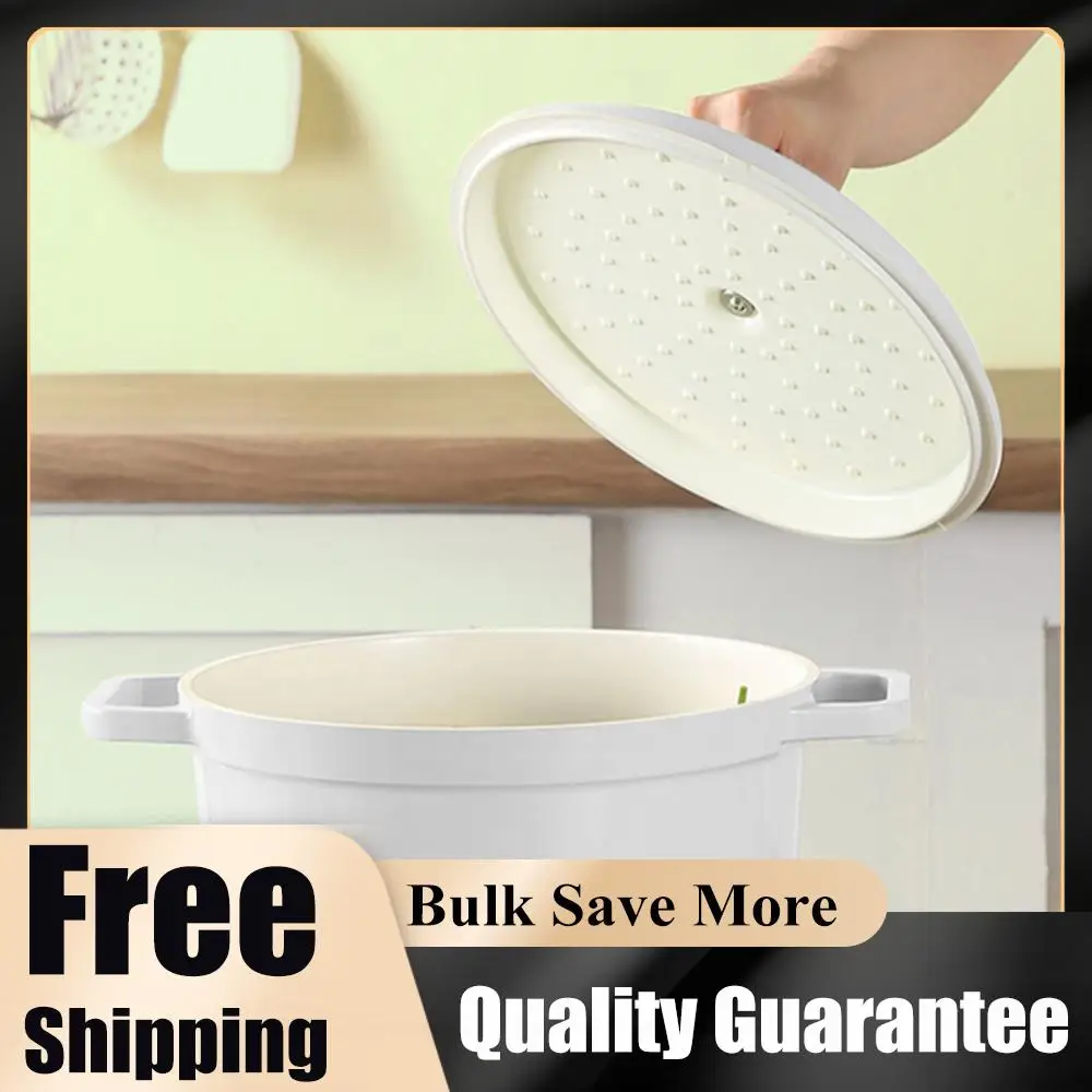 

Многофункциональная эмалированная кастрюля для домашней кухни с крышкой, антипригарная, с функцией сохранения тепла, из литого алюминия, походная кастрюля (голландская печь)