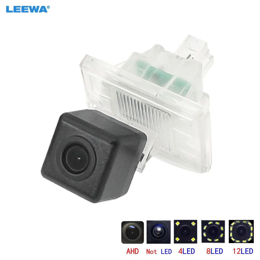 LEEWA Car Rearview Reverse Parking Camera For  Mercedes Benz SLK/SLC Class(R172)/GL Class(13-21)/A Class(12-21)/V Class(14-21)