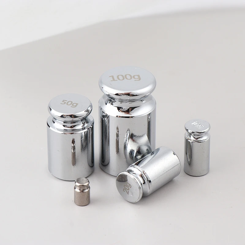 【Y】Electronic Balance Teaching Instrument Tool 2g/10g/20g/50g/100g Grams Scale Weights Chrome Plating Accurate Calibration view 2