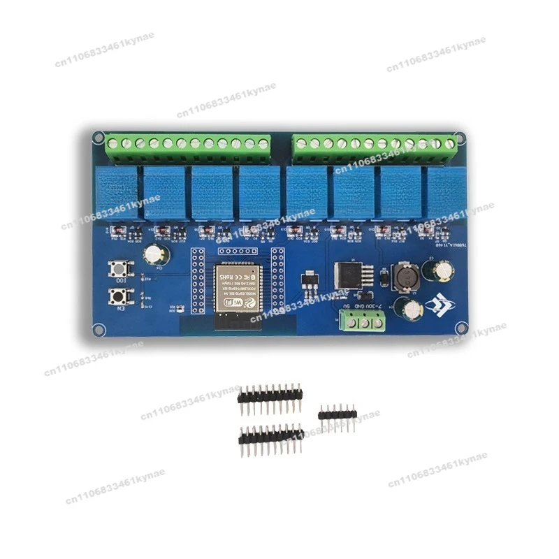 Suitable for DC5-30V Power Supply ESP32 WIFI Bluetooth BLE Eight-way Relay ESP32-WROOM