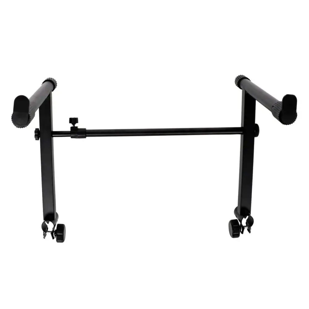 Rack Holder Electronic Piano Stand Adjustable Width Round Tube Electronic Piano Extension Adapter 42-75cm Metal