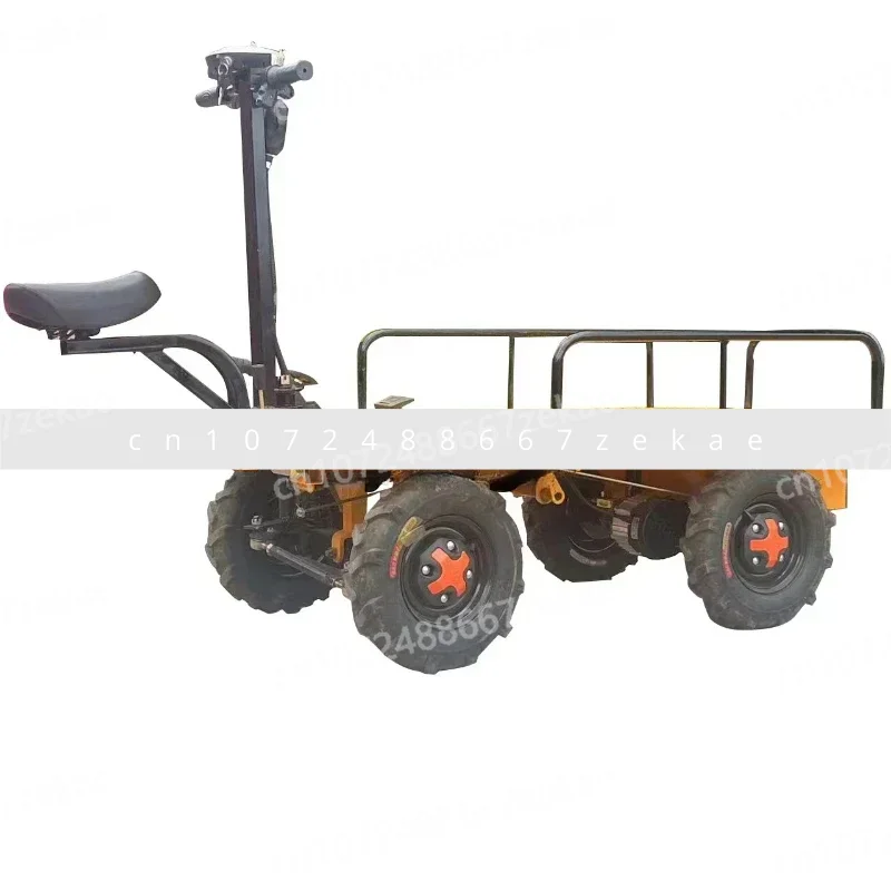 CX Electric Quadricycle Tablet Truck Can Be Pushed by Hand Cart Upside down Donkey Stall Car