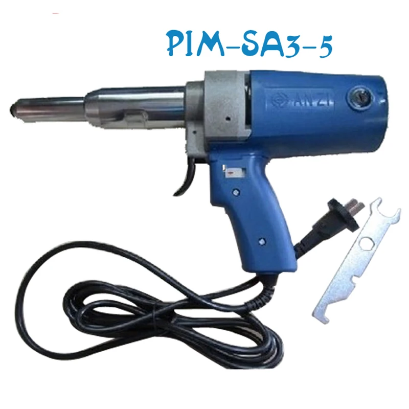 PIM-SA3-5 220V Electric Riveter Gun/hitter Blind-Riveting Tool gun 7000N 23 mm