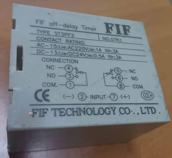 ST3PF2   AC24V    1SEK     ，Feihu FIF Wuxi Group 2 Power Off Delay Super Time Relay