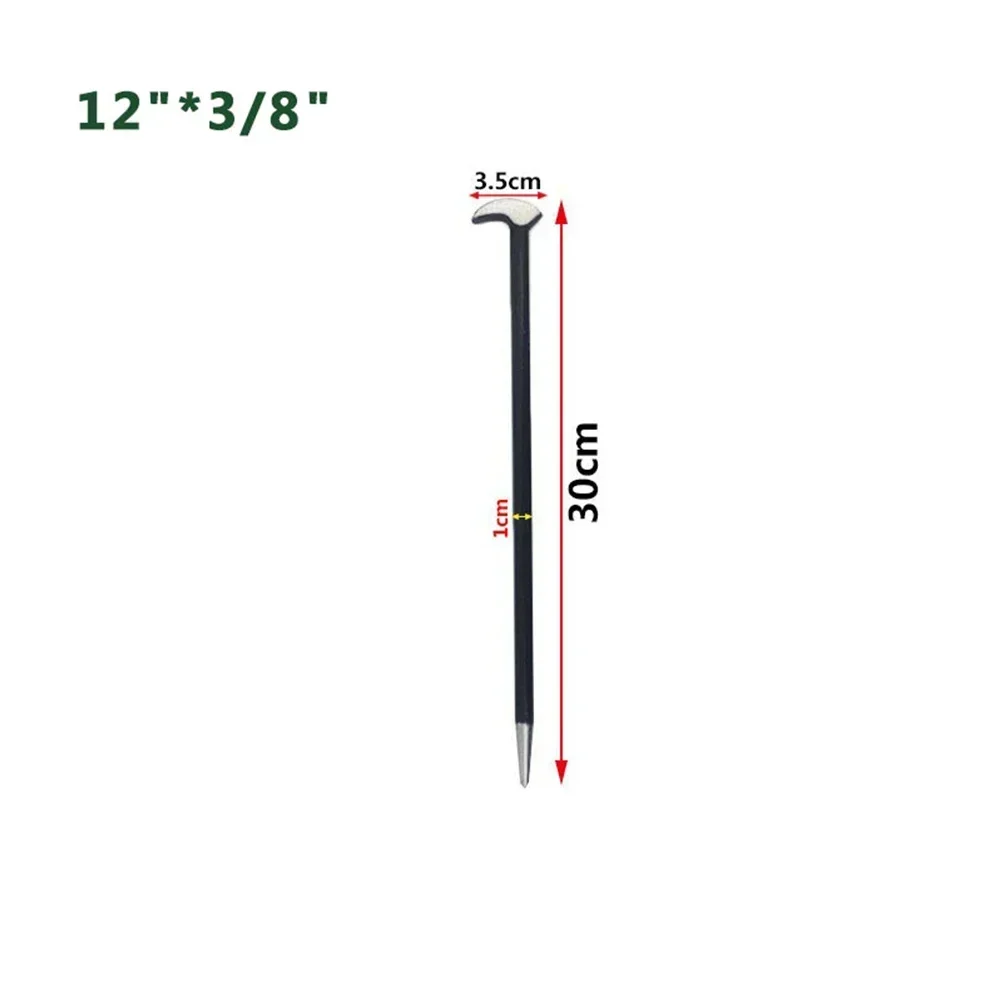 Carbon Steel Crowbar Available In Two S Double Ended Nail Puller Multifunctional Nail Remover Tool Double Ended Nail Puller