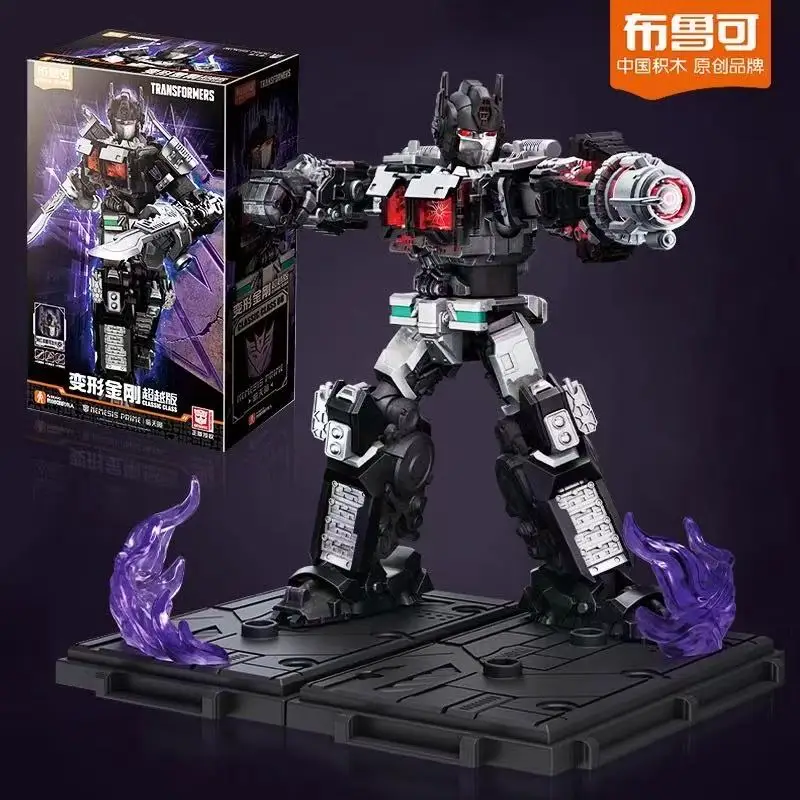 Original Blokees Transformers Robot Building Block Toys Bumblebee Optimus Prime Action Movable Model Figure Kids Collection Toys