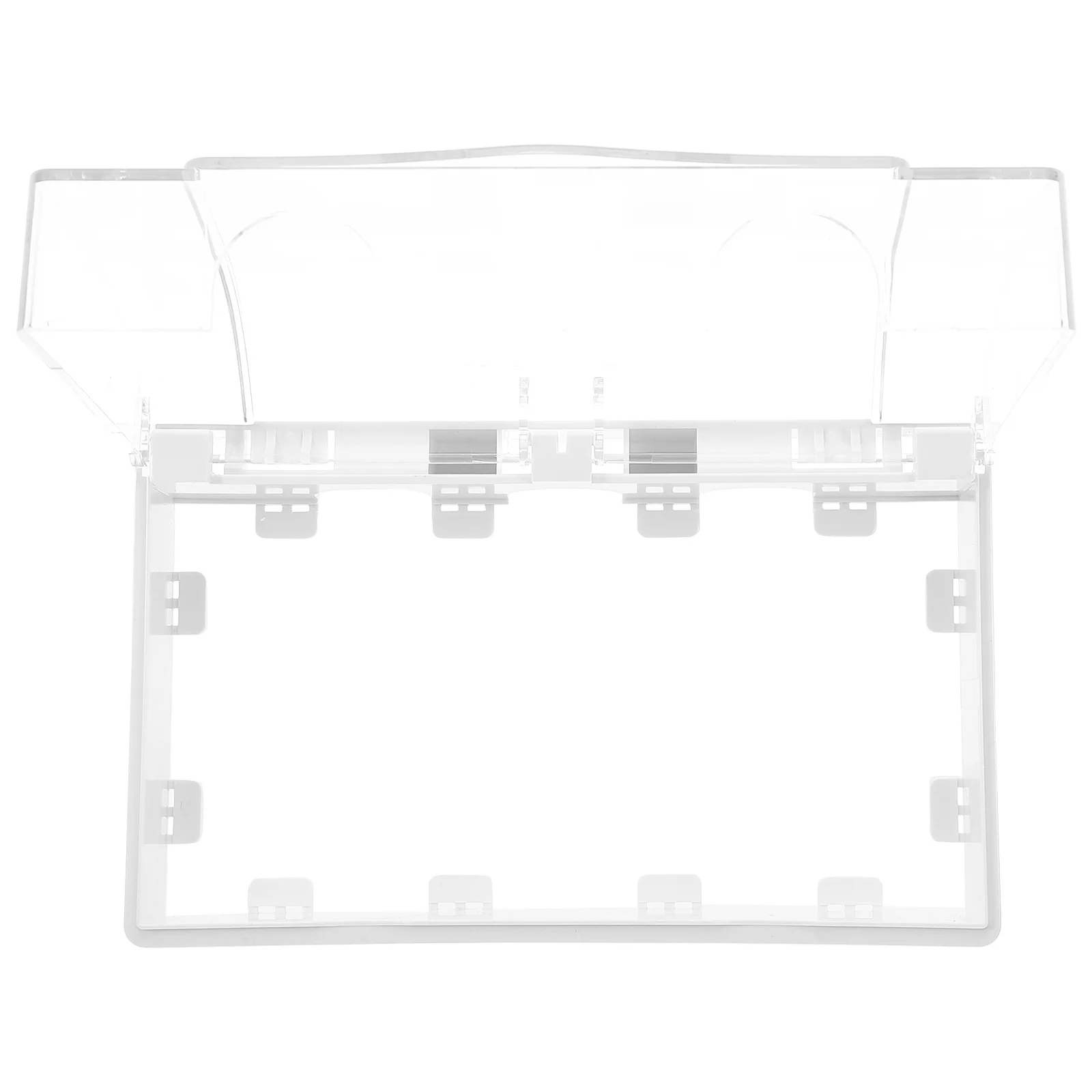 

Waterproof Outlet Cover 86-Type Transparent Socket Protective Case For Bathroom Kitchen Outdoor Self-Adhesive Wall Plate