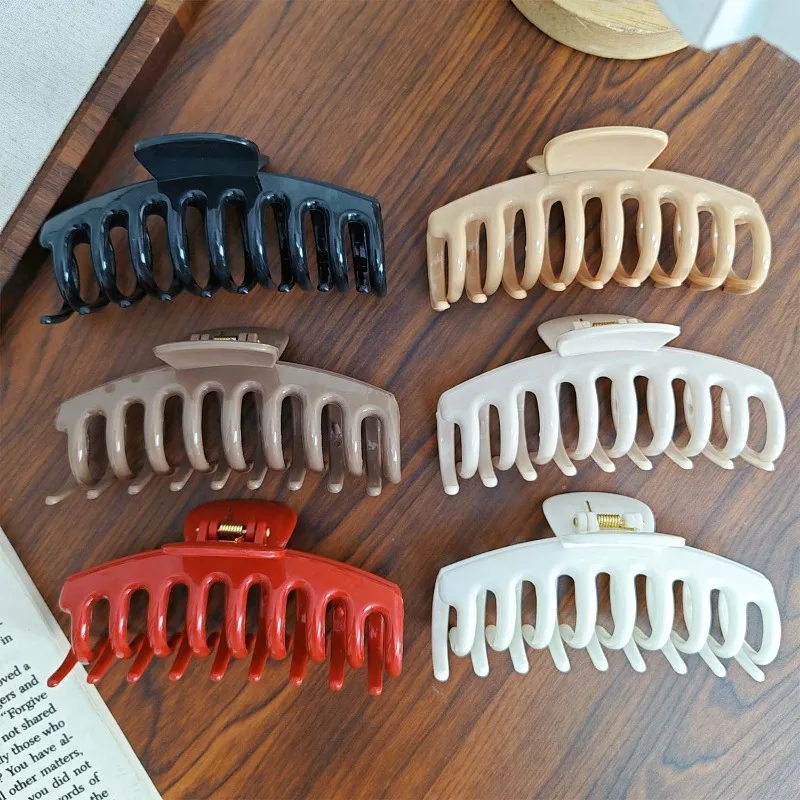 แฟชั่นอะคริลิค WAVE ผม Claws สําหรับผู้หญิงเกาหลี INS กลับหัว SHARK คลิปสาวหวาน Headwear อุปกรณ์เสริมผมอเนกประสงค์