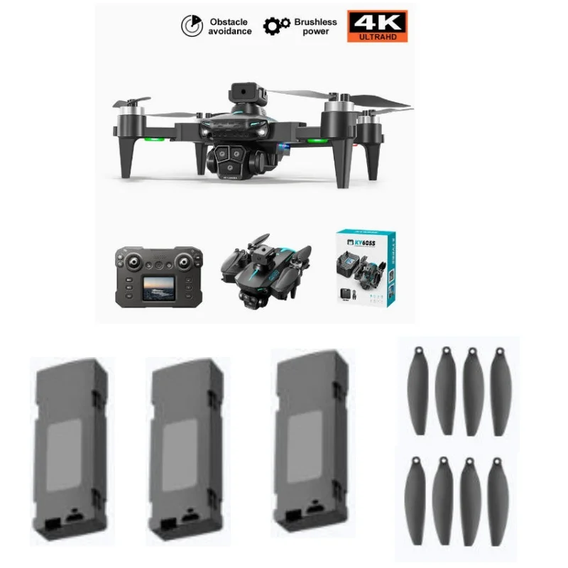 KY605S Drone 3.7V 1800MAH Battery For KY605S Screen Drone KY605S Drone Battery Blades KY605S RC Dron Battery Blades Parts
