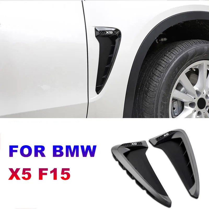 

Car Side Vent Trim Cover Fender Side Marke carbon fiber pattern For BMW X5 F15 2014 2015 2016 2017 2018 Auto Accessories