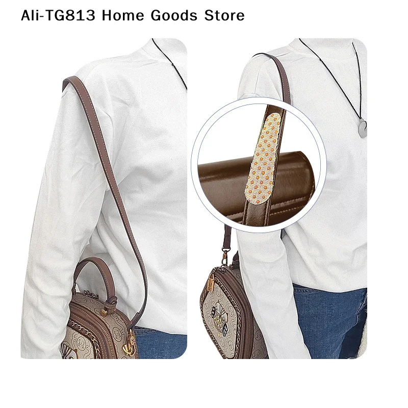 

[TG813]6 PCS Slip-Resistant Shoulder Bag Patches - Dot Silicone Anti-Slip Strips For Fashion Bags - Non-Slip Strips