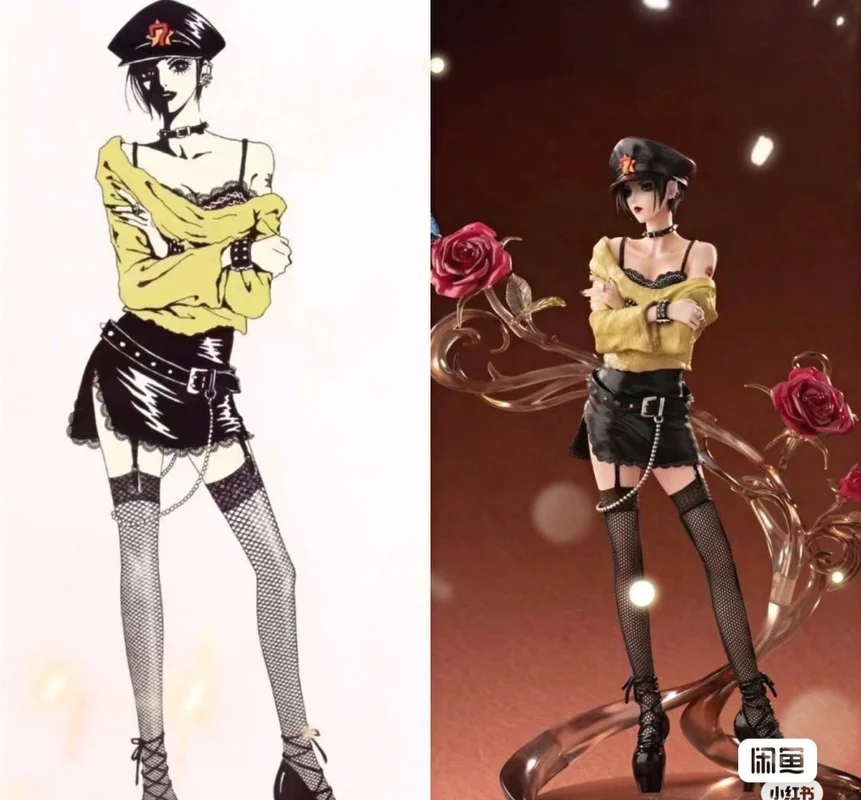 Figura de Anime Osaki Nana Komatsu Nana en Pose de Pie, Modelo de PVC, Adorno Decorativo para el Hogar, Colección para Exhibición, para Fanáticos Adultos del Anime