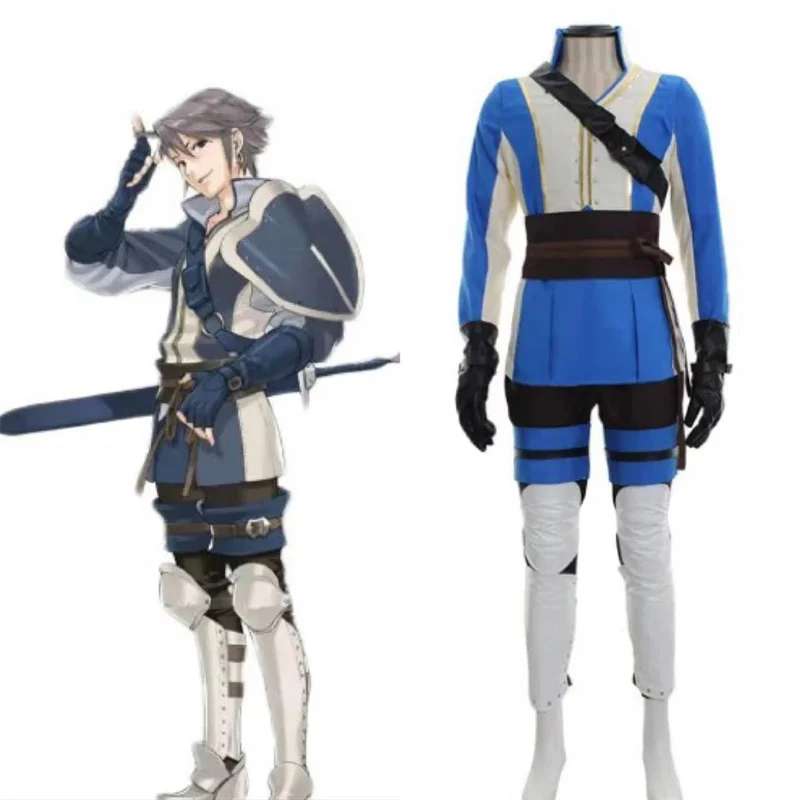 

Game Fire Emblem Awakening Inigo Cosplay Costume Adult Men Suit Halloween Party Outfits