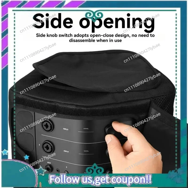 Upgraded For Bose S1 Pro+ Portable BT Speaker Cover Dustproof Mesh Cover Protective Case With Handle Flap Protective Dust Case