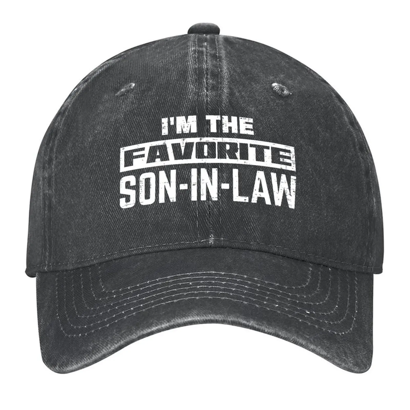 

I'm the favorite son in law funny saying Baseball Cap Fashion Beach Luxury Hat fishing caps man Hat Man Luxury For Girls Men's