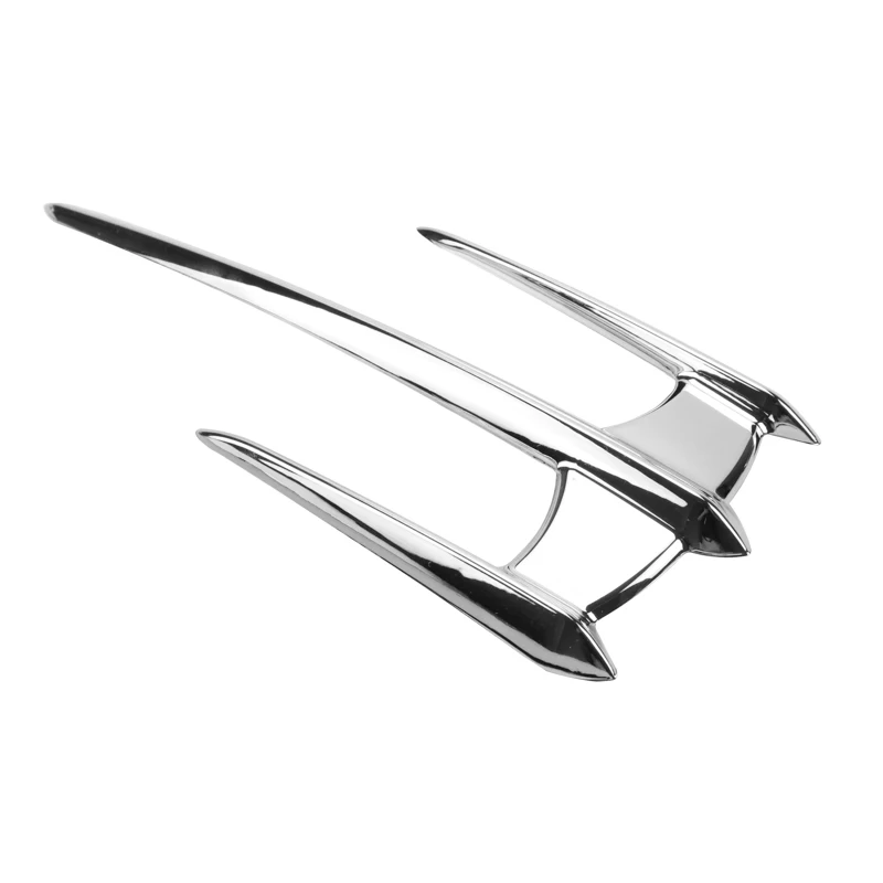 1 sztuk przedni błotnik akcentujące wykończenie dla Honda Goldwing GL1800 F6B VTX1300 VTX1800 motocykl chromowane akcesoria dekoracyjne tworzywo ABS