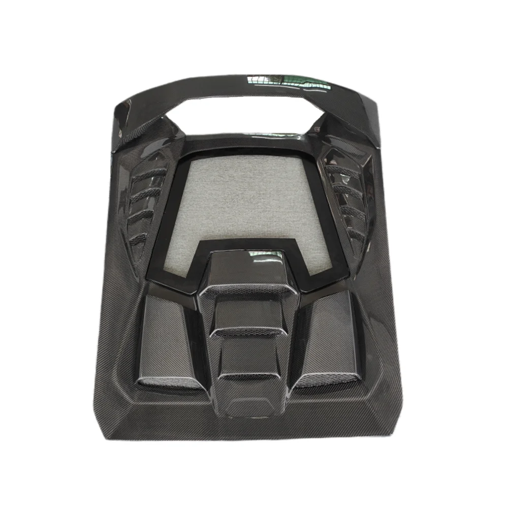 

Used for Lamborghini Huracan LP610 LP580 Modified with True Carbon Fiber Glass T-style Engine Hood Body Kit