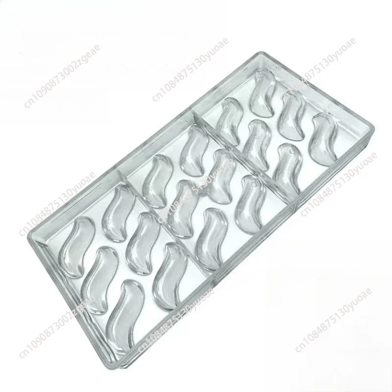 18 Cavities Polycarbonate Chocolate Molds Tray  Form Baking Chocolate Bar Mould Thick Pastry Confectionery Tools Bakeware
