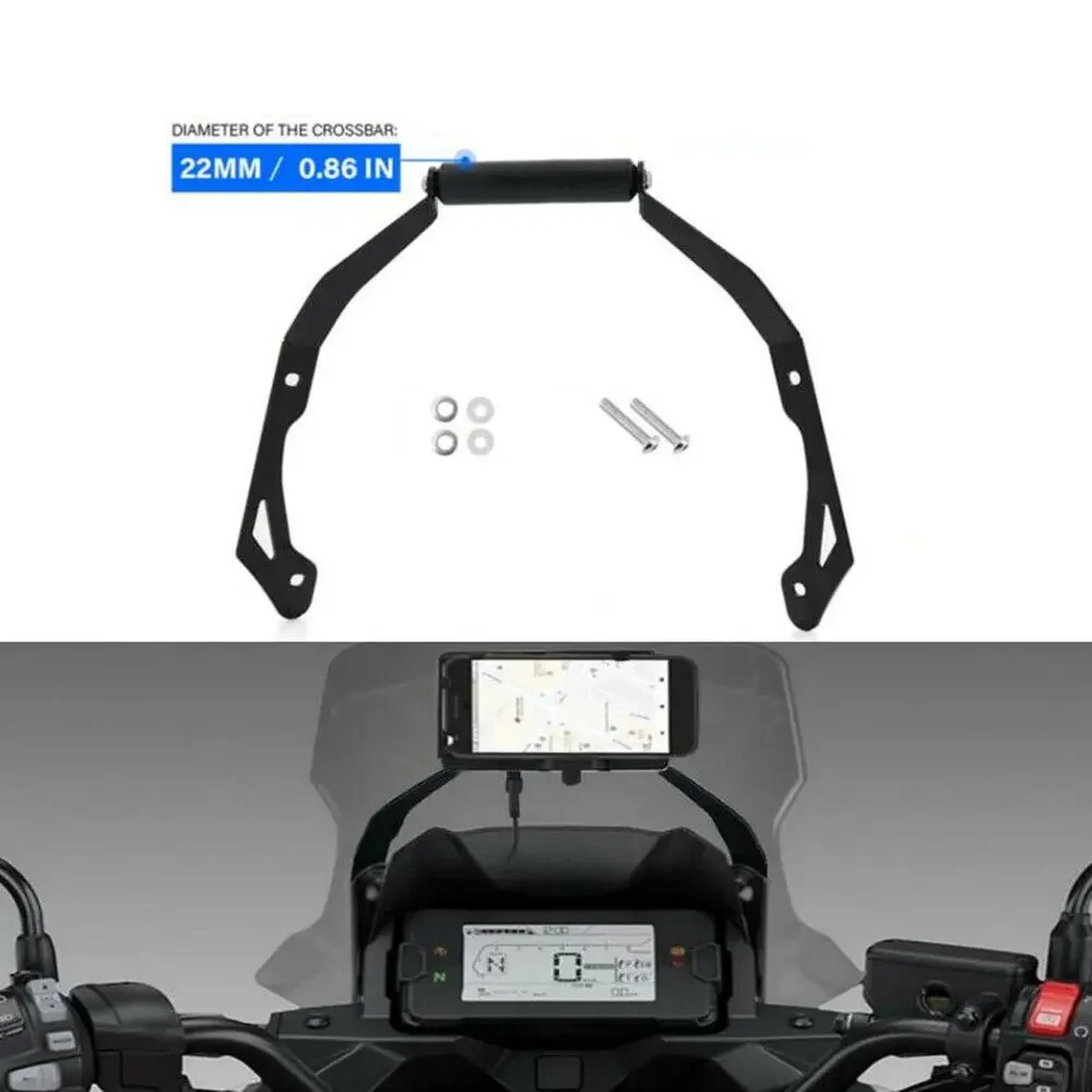 

Motorcycle Accessories Windshield Stand Holder Extension Phone Handlebar Clip Mount Bracket For HONDA NC750X 2021 2022