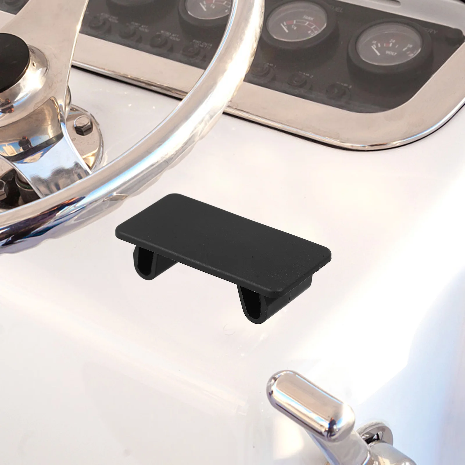 

8pcs Rocker Switch Panel Covers ABS Snap-in Hole Plugs for Automotive Toggle Bracket Wall Guard Electrical Supplies Durability