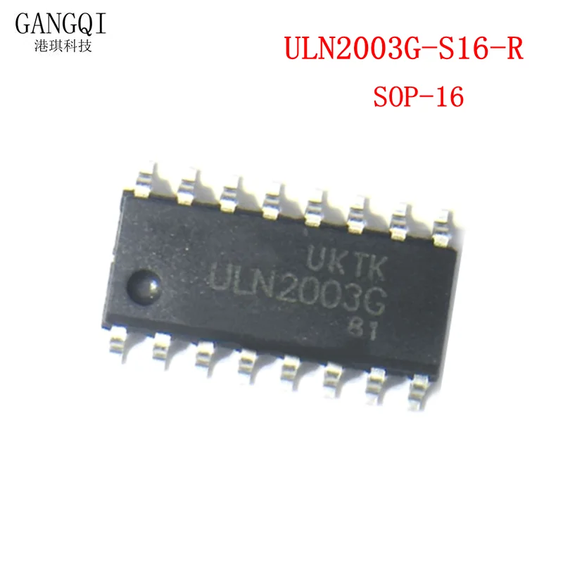 10PCS ULN2003G SOP16 ULN2003G-S16-R SOP-16 ULN2003ADR ULN2003L Driver Chip In Stock