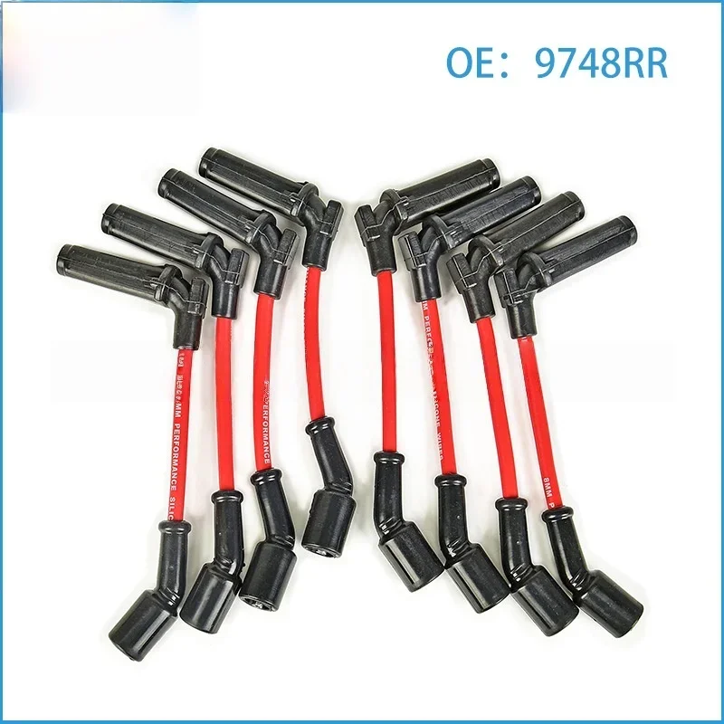 

9748RR 671-8161 Brand New Spark Plug Wire Kit For Chevrolet Corvette SSR GTO Silverado Tahoe Cadillac Escalade GMC Hummer V8