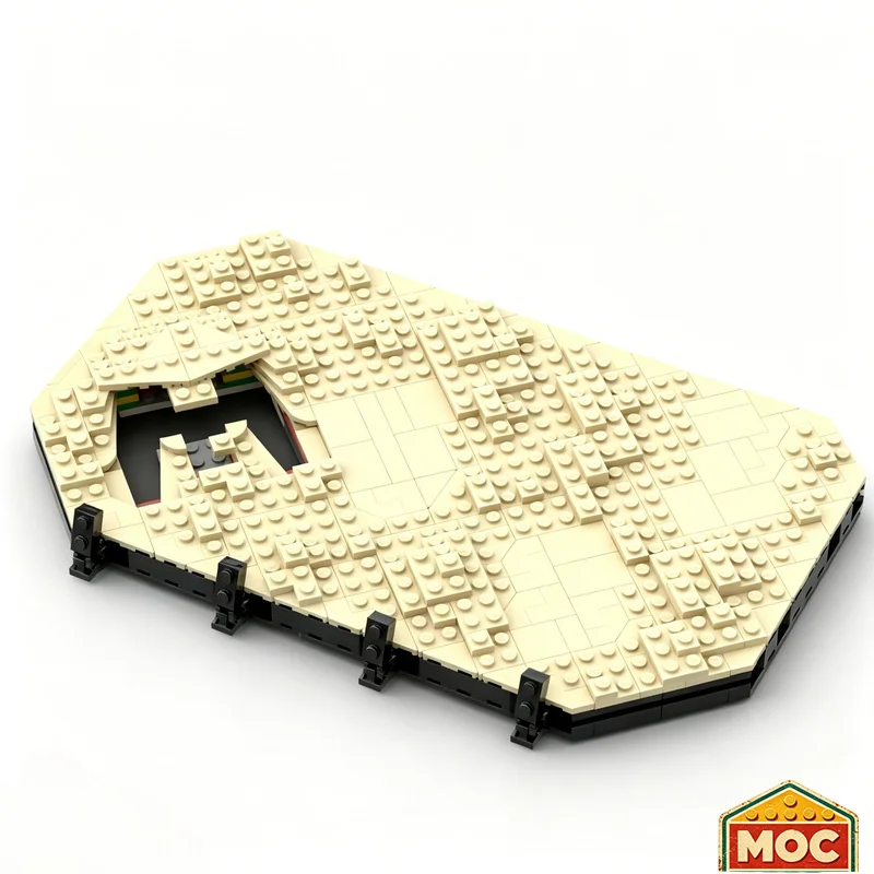 392 PCS NEW Sci-Fi Diorama Base Scene Model Building Blocks Custom DIY Educational Assembly Toys Home Decoration Birthday Gifts