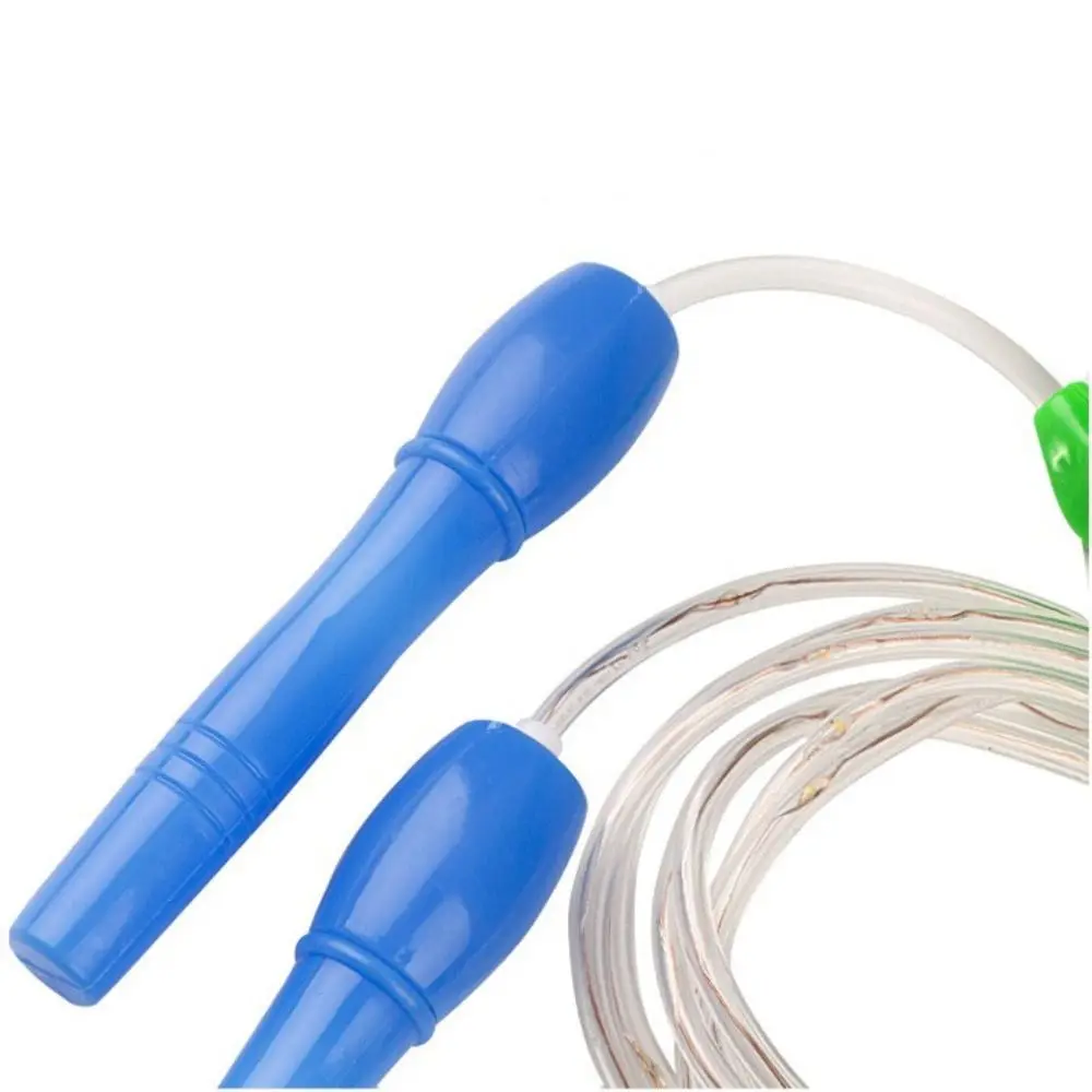 LED Luminous Jump Ropes Skipping Rope Sport Speed Ropes for Kids Night Exercise Fitness Training Sports Swing the Skip Ropes