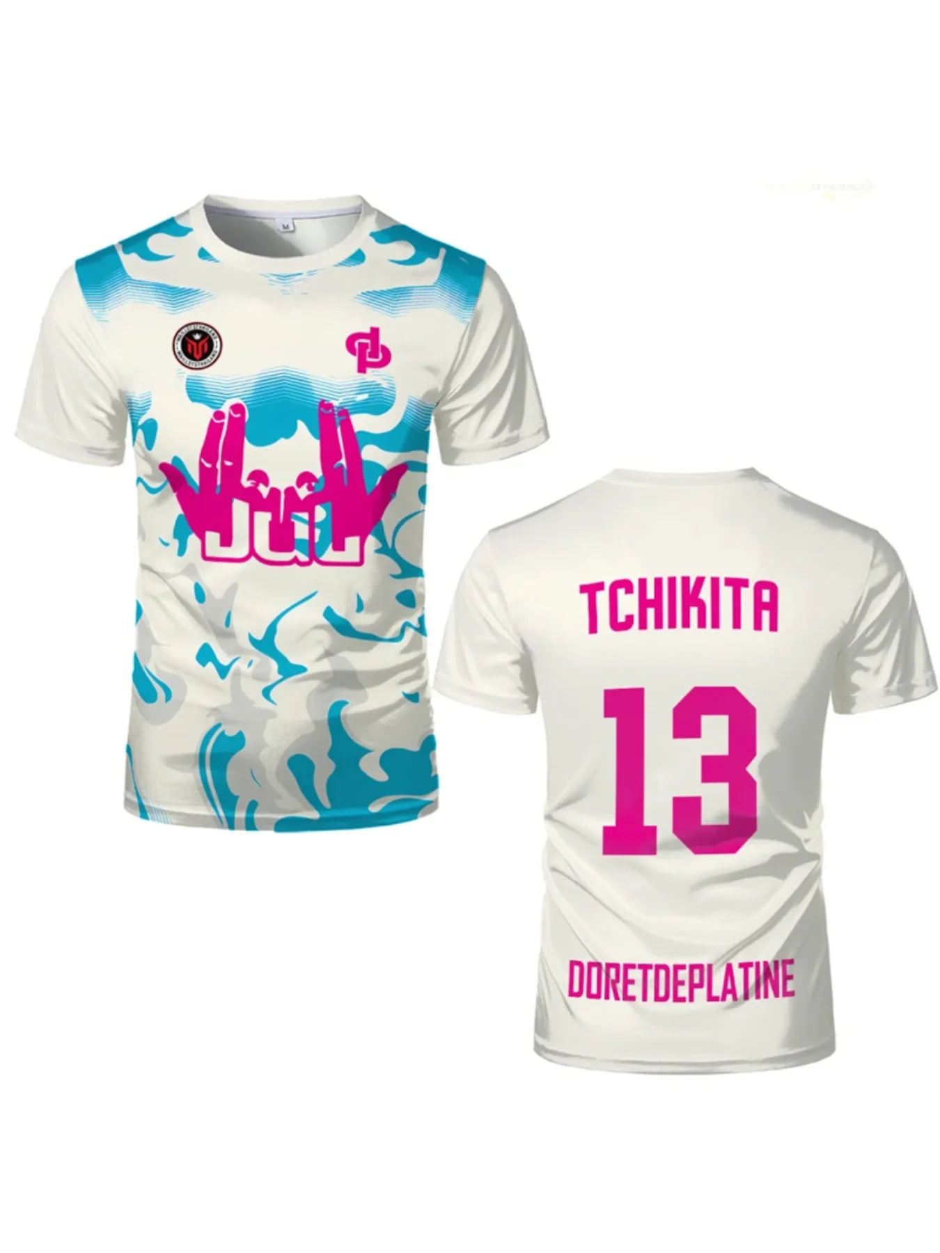 Camisetas de Fútbol Transpirables con Estampado de Cultura Rap para Hombre, Uniformes de Entrenamiento de Fútbol, Colección 2026 Julio Maillot Toto y Ninetta