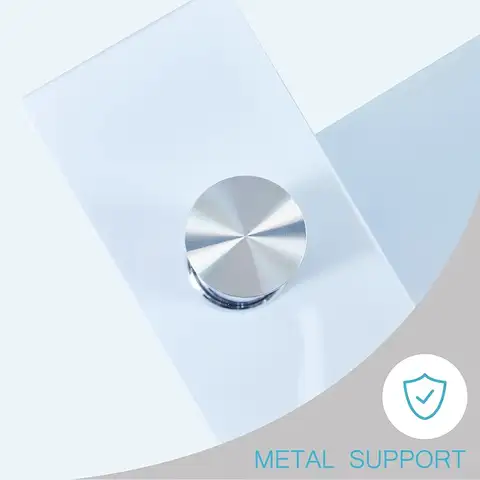 Soffbord i vardagsrummet, tebord lämpligt för väntrum, modernt sidosoffbord med träben, glasbordsskiva 10 best sales sidobord i trä - №9