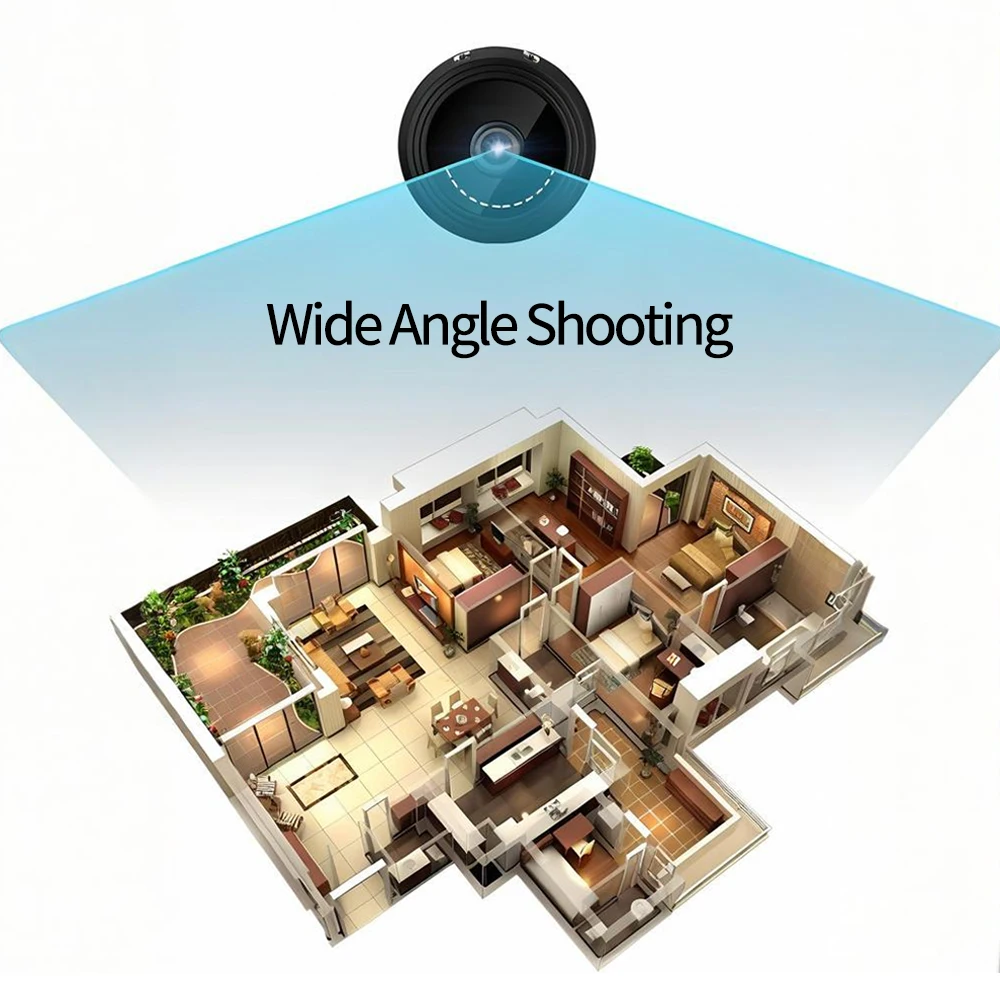 A9 Wifi Mini กล้อง 1080P การตรวจสอบความปลอดภัยไร้สาย Night Vision การเฝ้าระวังวิดีโอ Smart Home Mini DV Cam HD กล้อง