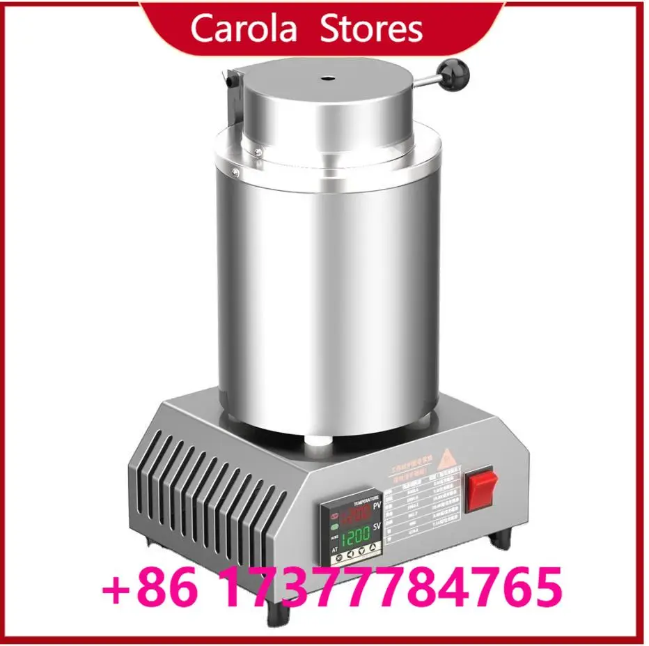 Multiple optional capacities:1/2/3/4/5KG to match different small batch precious metal smelting demands.