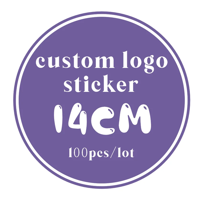 

100pcs/14cm/Custom Thank You For Your Order Stickers, Round Envelope SealsPersonalized Square Business Labels, Thanks Packaging