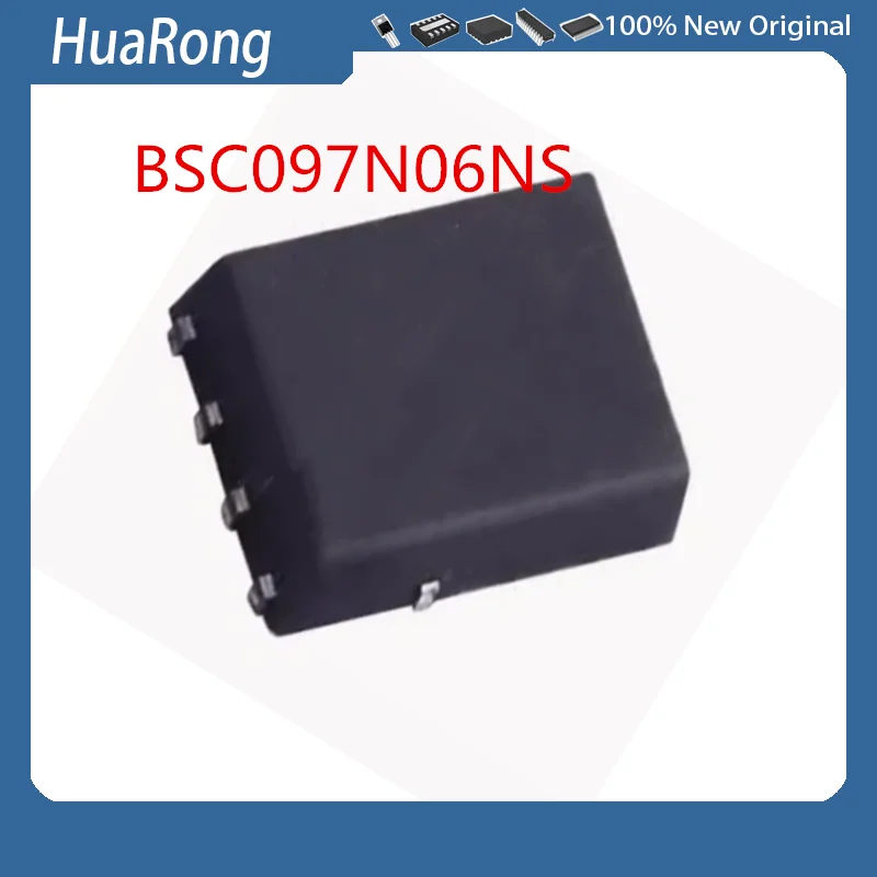 10Pcs/Lot   BSC097N06NS  BSC097N06NATMA1  TDSON-8