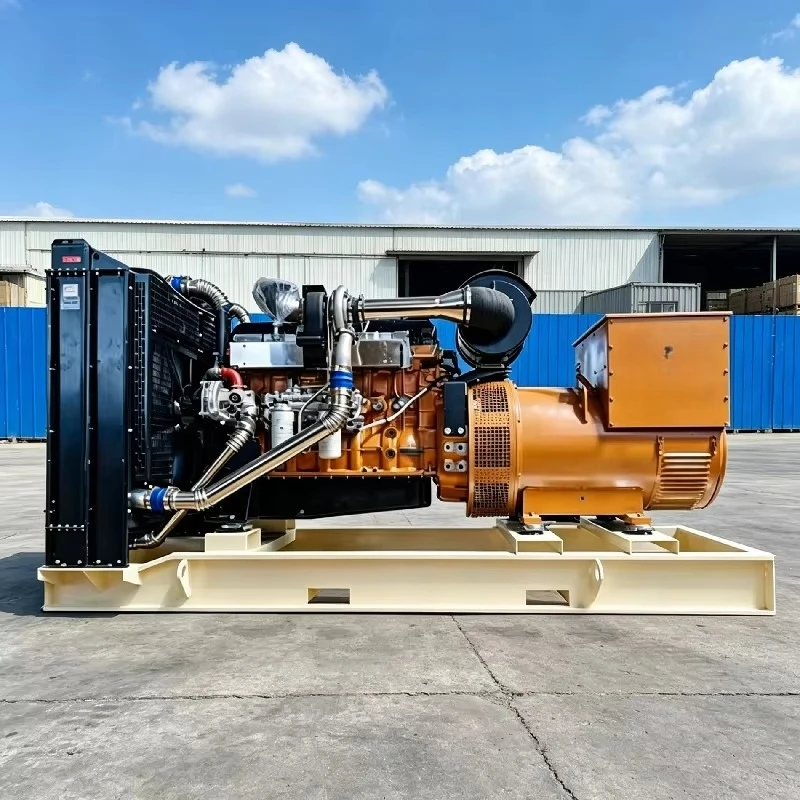 High Quality Portable  Generator Set Open Low Noise 1 Year Warranty Long Service Life for Outdoor Construction Emergency