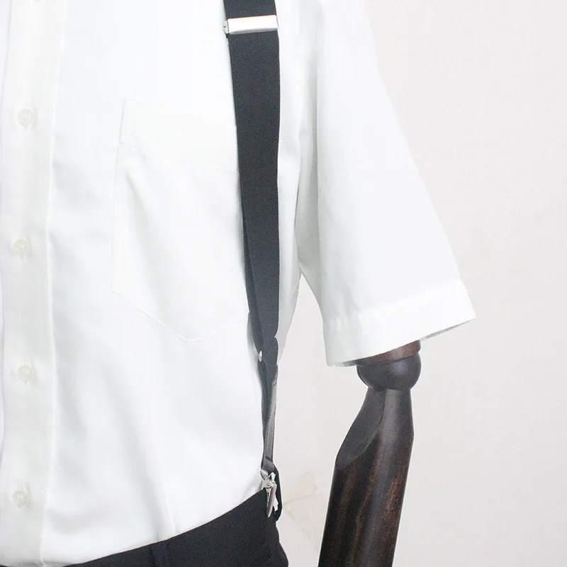 الرجال الجانب كليب على الكبار الأشرطة الظهر نوع الحمالات 2 كليب على بطة بيل مشبك دعوى السراويل الأشرطة الحمالات #3